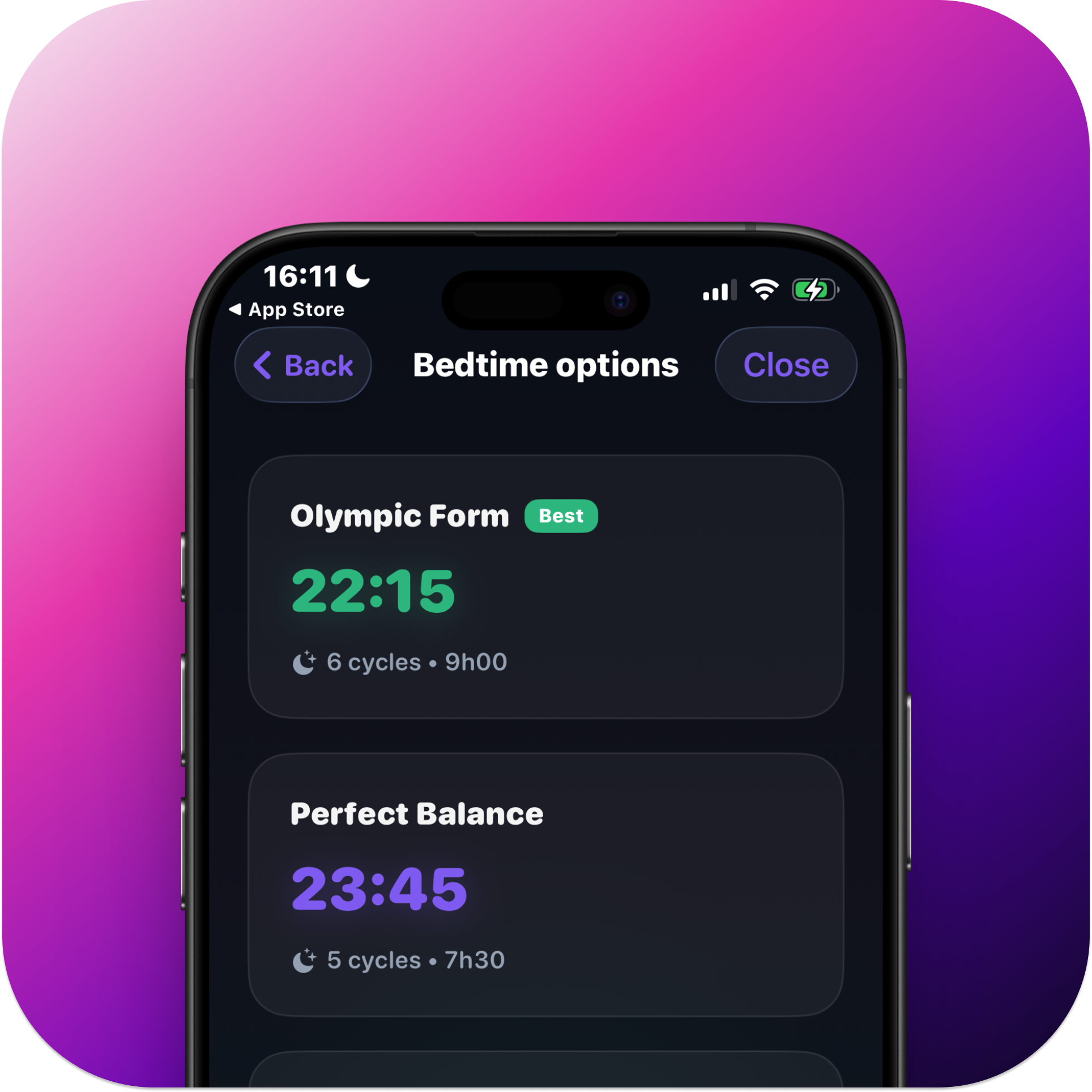 Smart Bedtime Calculator