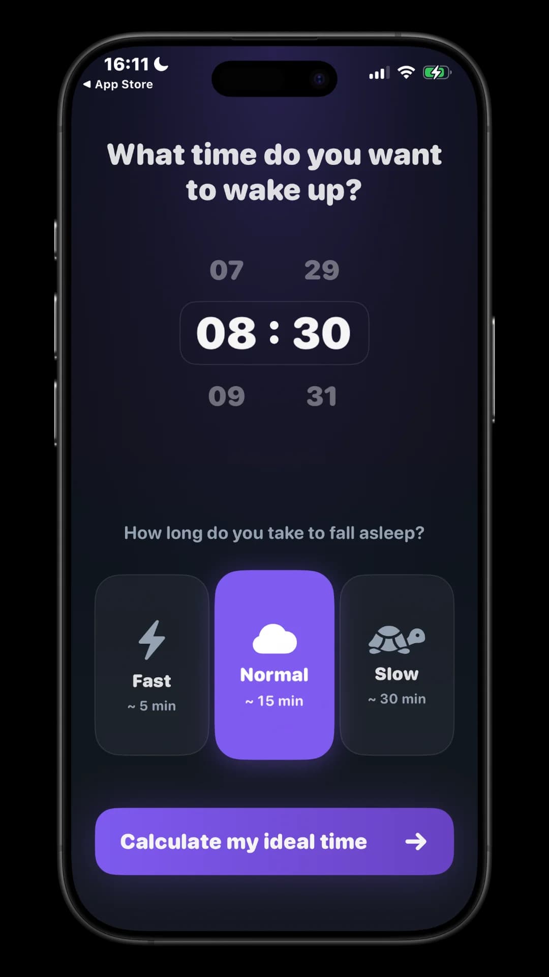 Calculate your ideal bedtime